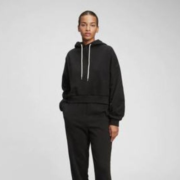 Gap Black Vintage Soft Pullover Hoodie - Picture 11 of 11